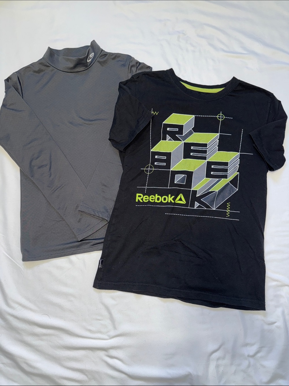 Champion and Reebok boys tops